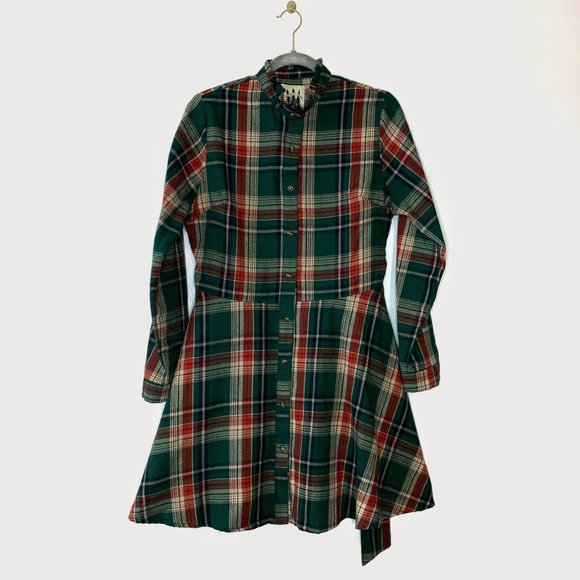 Kiel James Patrick Dresses & Skirts - Kiel James Patrick Cozy Cabin Flannel Dress Size L
